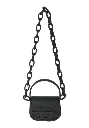 DIESEL 1DR XS チェーンストラップバッグ ブラック X08709 P6248 T8013 71294097 [P]
