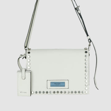 Prada Etiquette Stud Shoulder Bag Crossbody 1BD082 15175 159871553 [P]