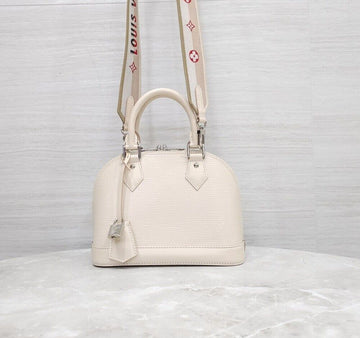 LOUIS VUITTON BB エピ クォーツ ホワイト M58706 156967836 [P]