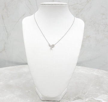 TIFFANY & CO ダイヤモンド ビクトリア ペンダント ホワイトゴールド ネックレス 139601168 [P]