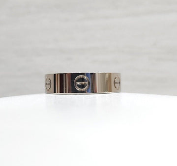 Cartier Classic Love Band Ring 18K White Gold 61 156968035 [P]