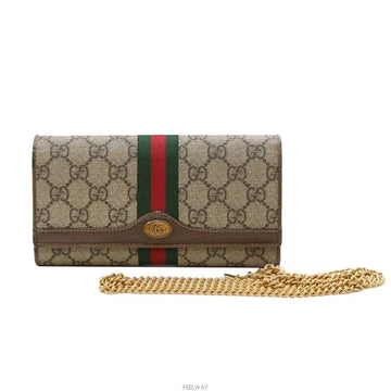 GUCCI GG Ophidia Kette Geldbörse Crossbody Bag 546592 78750376 [P]