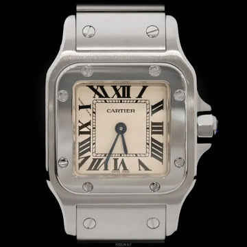 CARTIER サントス ガルベ スティール 24MM 7679284443 141624887 [P]