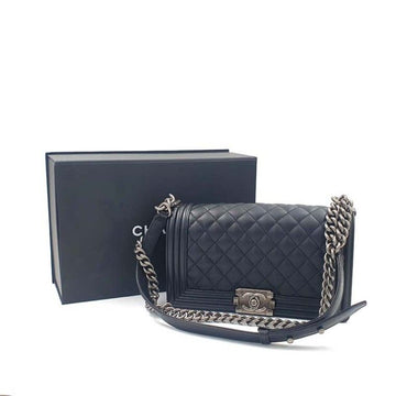 CHANEL Caviar Boy Bag Medium 8262603960 159882740 [P]