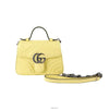 Gucci GG Marmont Mini Top Handle Lime 547260 141878311 [P]