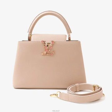 LOUIS VUITTON Capucines MM Bloom Tote Bag Crossbody 9677322807 159882888 [P]