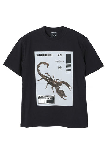 YOHJI YAMAMOTO Tシャツ GFX TEE ブラック KC8823 152883657 [P]