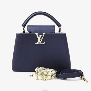 LOUIS VUITTON Kapuzen MM Navy Crossbody 9677321662 159883021 [P]