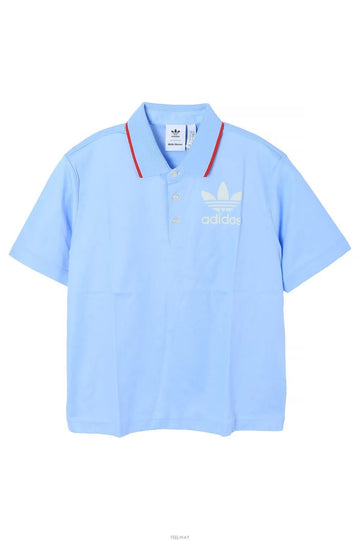 ADIDAS x X WALES BONNER WB SS Polohemd Blau JJ2943 124800978 [P]
