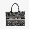 DIOR Nord Tote Mid-Size Tasche Schwarz M1296ZOMPM993 145918343 [P]