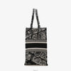 DIOR Nord Tote Mid-Size Tasche Schwarz M1296ZOMPM993 145918343 [P]