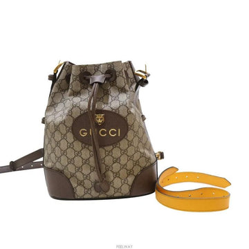 GUCCI Supreme 473875 Neo Vintage Supreme Canvas Bucket Schultertasche Rucksack 7253679511 76651978 [P]