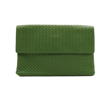 BOTTEGA VENETA Intrecciato Clutch in Grün 598202 159886628 [P]