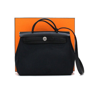 Hermes NEW ZIP Erlaine Erbag 31 PM Black Tote Bag and Shoulder Bag aa67318 159886686 [P]