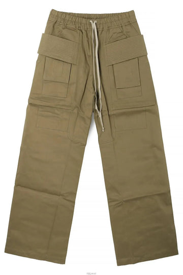 RICK OWENS CREATCH カーゴパンツ ペイルグリーン 25 60722662 [P]