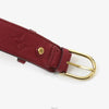 Louis Vuitton Monogram Empreinte Fuchsia Belt Gold 85 9148736186 157186888 [P]