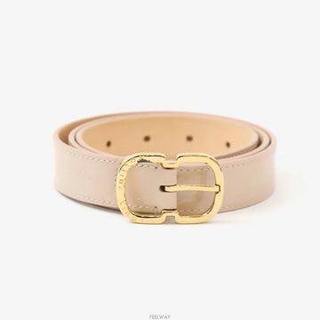 LOUIS VUITTON Monogram Gürtel Baby Pink Gold 80 M9528 157186776 [P]