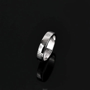 Cartier 18K Happy Birthday Ring 4MM 50 75875815 [P]
