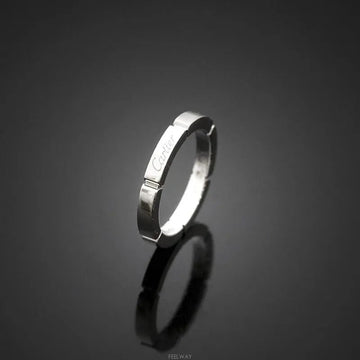 Cartier 18K My Love Panda 18K White Gold Size 48 2.5MM 7246233291 75875667 [P]