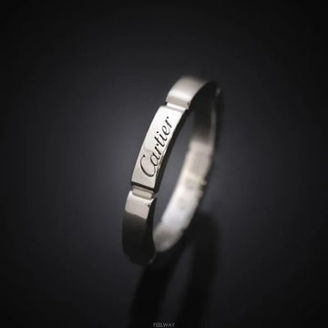 Cartier 18K My Love Panda 18K White Gold Ring 47 Size 3MM 7241688832 75683760 [P]