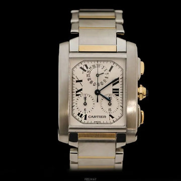 Cartier Tank Francaise Combi 28MM XL W51004Q4 144746893 [P]