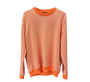 Louis Vuitton Orange Damier Sweatshirt AFD033646N 31312938 [P]