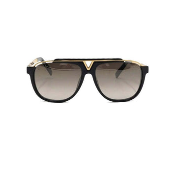 LOUIS VUITTON Z0936E Monogram Schwarze Maskottchen Pilot Herren Sonnenbrille 159899048 [P]