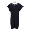 CHANEL Quilted Black Knit Dress 151515995 [P]