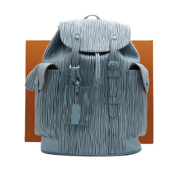 LOUIS VUITTON Christopher MM Herren Rucksack Blau 67350 160071949 [P]