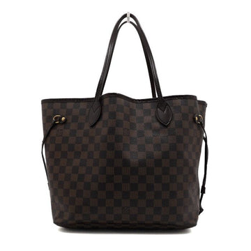 LOUIS VUITTON Neverfull MM Schultertasche aus Damier Ebene Canvas N51105 160071971 [P]
