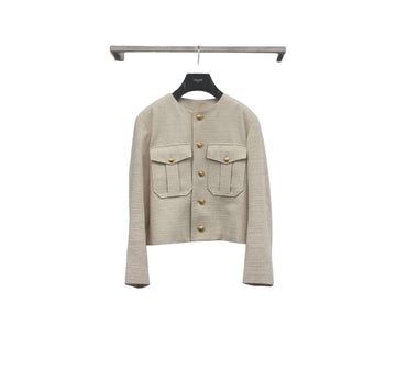 Celine Military Wool Cropped Jacket AFD011415N 150786607 [P]