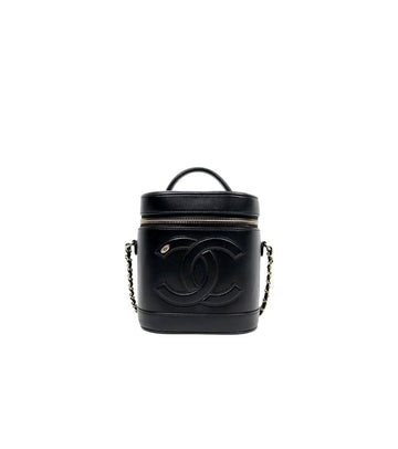 CHANEL Black Lambskin Big CC Vanity Bag 67129 160072878 [P]