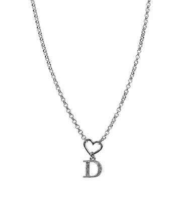 DIOR Herz-Cubic D Silberkette 65481 160073421 [P]
