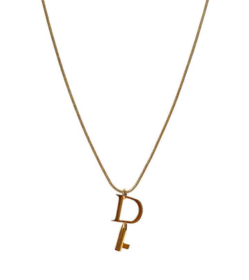 DIOR D Schlüssel Gold Halskette 66221 160073428 [P]