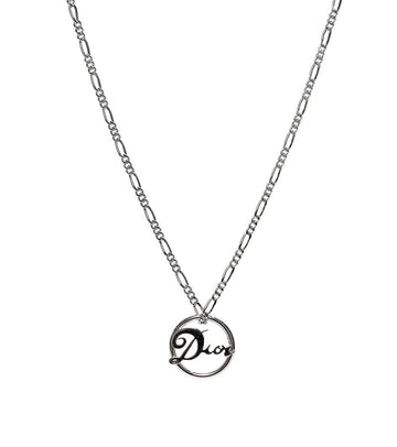 DIOR ラウンドシルバーネックレス 66807 160073496 [P]