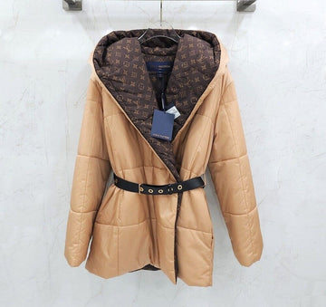 LOUIS VUITTON Monogram Pillow Puffer Lap Down Coat Padding 34 150747146 [P]