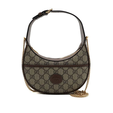 Gucci Half Moon Shape Mini Top Handle Tote Bag 160108541 [P]