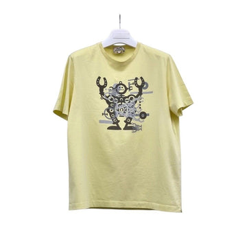 Hermes Robot Print Short Sleeve T-Shirt HEB050605 151516134 [P]