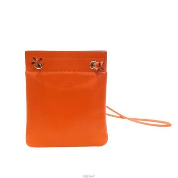 HERMES Alin Mini Bag Orange 7224949326 76033673 [P]