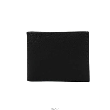 Hermes Citizen Twill Compact Wallet Black 7684674037 142027328 [P]