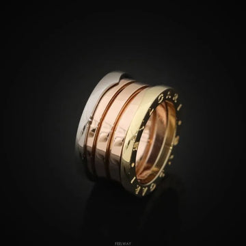 BULGARI 18K Gold Combi Bzero1 4 Rings 50 147362924 [P]