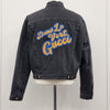 Gucci Lettering Patch Black Denim Washed Jacket GUB040319 151516595 [P]