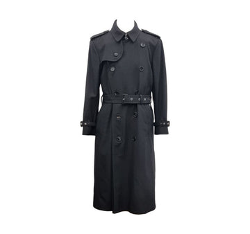 BURBERRY Herren Wolltwill Loopback Trenchcoat Schwarz BUB092812 151516647 [P]