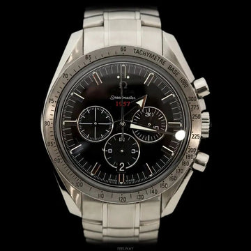 Omega Speedmaster Broad Arrow Steel Black Chrono 42mm 321.10.42.50.01.001 160168685 [P]