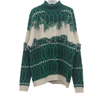 Etro Polo Neck Sweater Green 122345 151516508 [P]