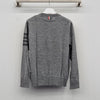 Thom Browne Unused 4-Bar Pullover Merino Wool Knit THB032332 151516504 [P]