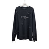 GIVENCHY Kette Logo Druck Strickpullover GIA122311 151516516 [P]