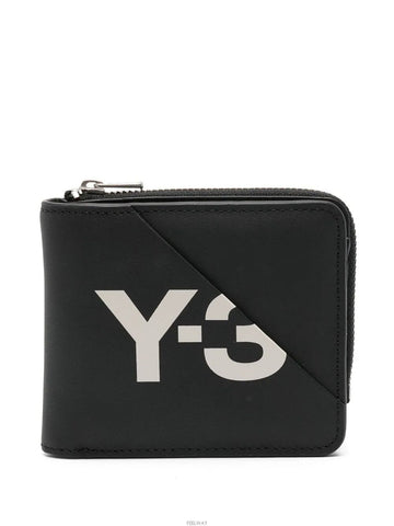 YOHJI YAMAMOTO Y3 ロゴ ジッパー 財布 ブラック IY4061 142341684 [P]