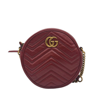 Gucci Mini Round Tambour Crossbody Bag GUA091012 152756796 [P]