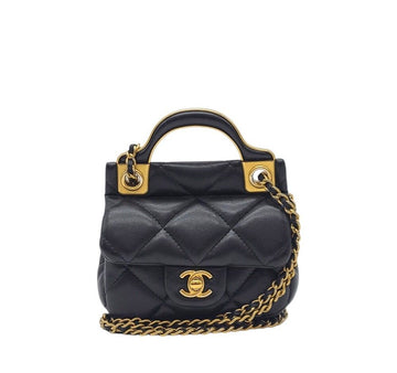 CHANEL Top Handle Chain Bag 151517016 [P]